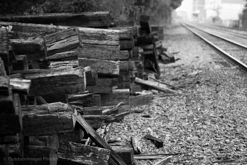 tracks by the mill